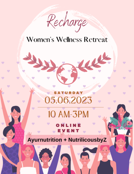 Recharge Womens Wellness Retreat: Online event