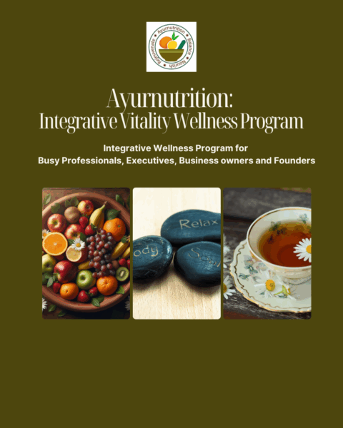 Ayurnutrition Integrative Vitality Wellness Program