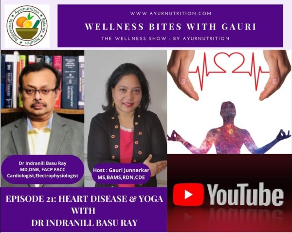 Episode 21: Heart Disease and Yoga  | Wellness Bites with Gauri