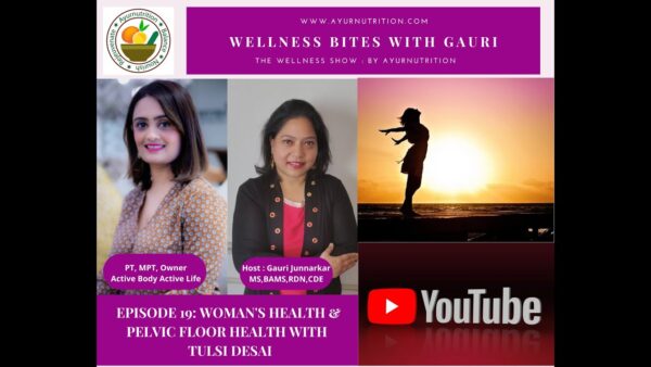 Episode 19:  Women’s Health & Pelvic Floor Health | Wellness Bites with Gauri